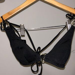 H&M Bikini Top Strappy with Gold Accent